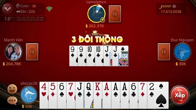 Cách chơi bài tiến lên miền Nam Cách chơi bài tiến lên miền Nam